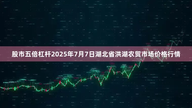 股市五倍杠杆2025年7月7日湖北省洪湖农贸市场价格行情